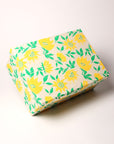めぐり箱-yellow flowers　Lサイズ